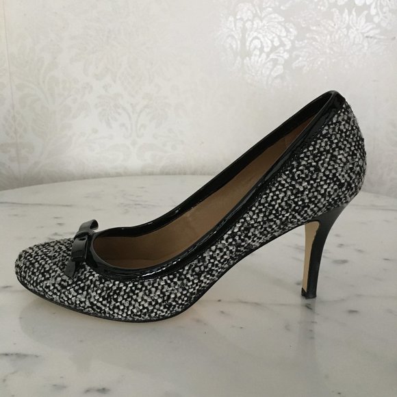 Talbots "Aubrey" Tweed Heel Bow Pump • 6.5M • MINT - Picture 4 of 8